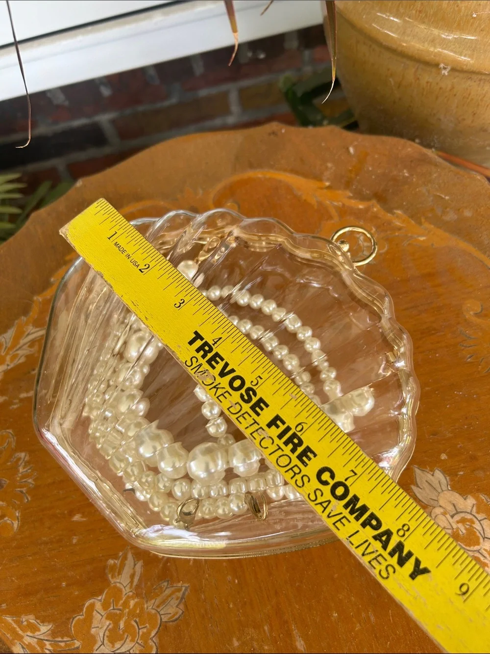 Acrylic Fairy Shell Clutch Crossbody